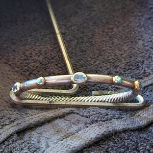 Elegant Gold and Silver Women's Bracelet
